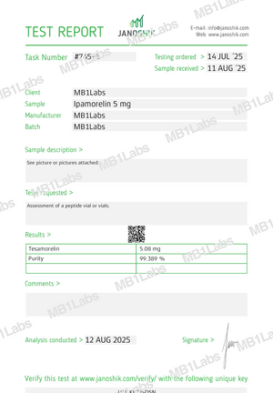IPAMORELIN VIAL (5MG)
